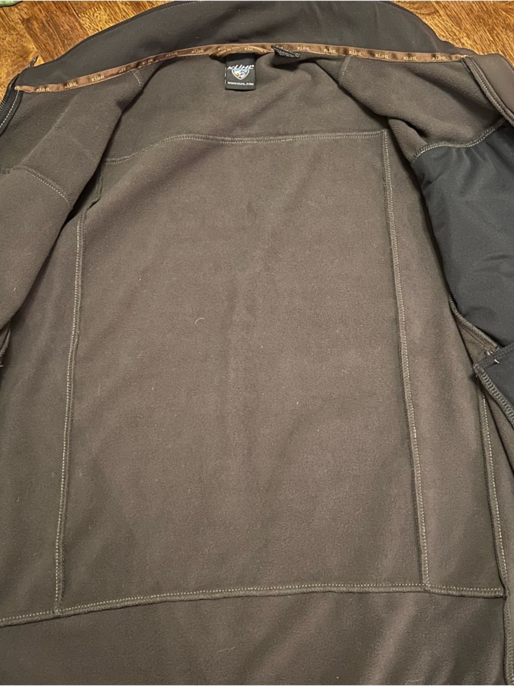 Kuhl Impakt Jacket Men's L Grey Brown Wind & Water Resistant Full Zip Outdoor - Picture 10 of 15